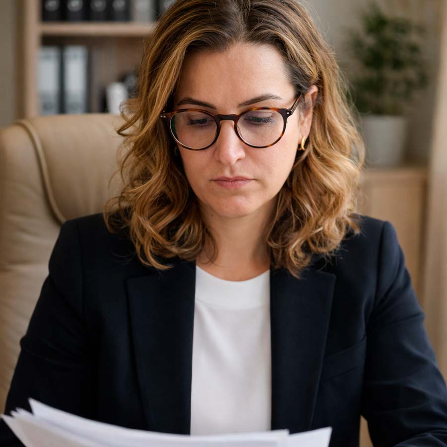 Fernanda Camargo e Equipe no escritório